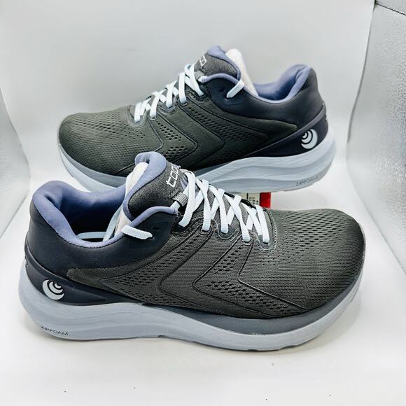 Size 8.5 - Topo Phantom 2 ‘Grey/Lilac’ 5MM Women’s Lace Up Running Sneakers - Picture 1 of 8